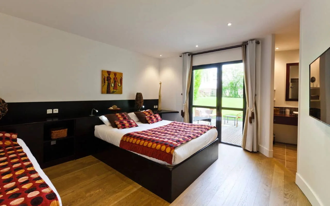 Habitación triple superior con terraza privada