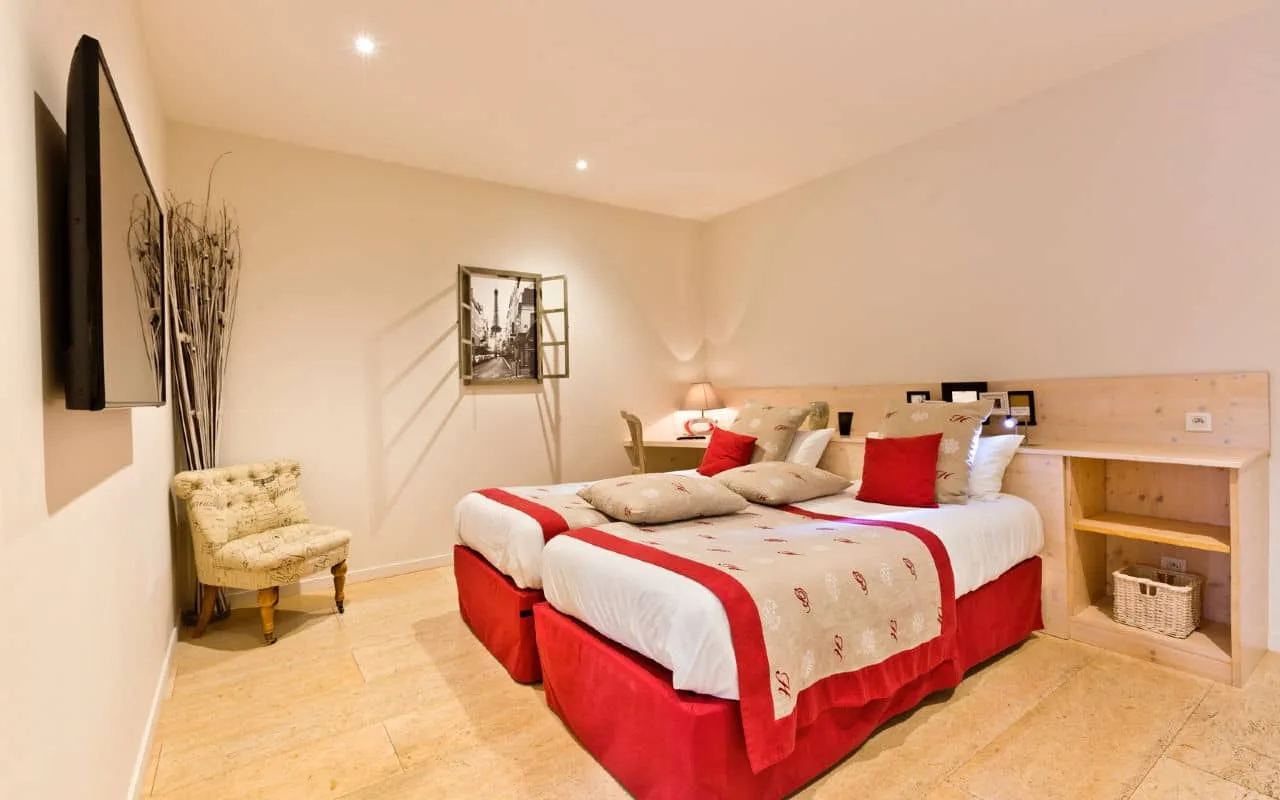 Habitación confort con dos camas individuales