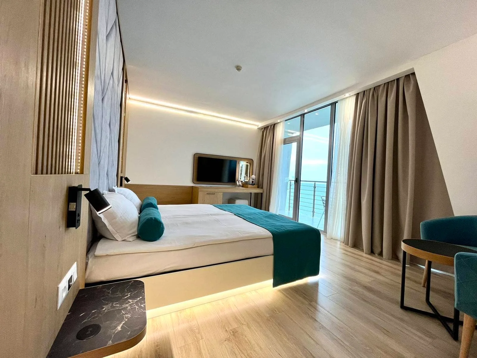 Habitación doble con vistas al mar