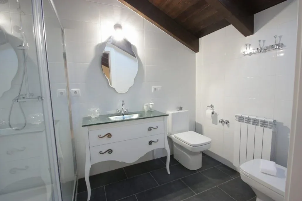 Attic bathroom
