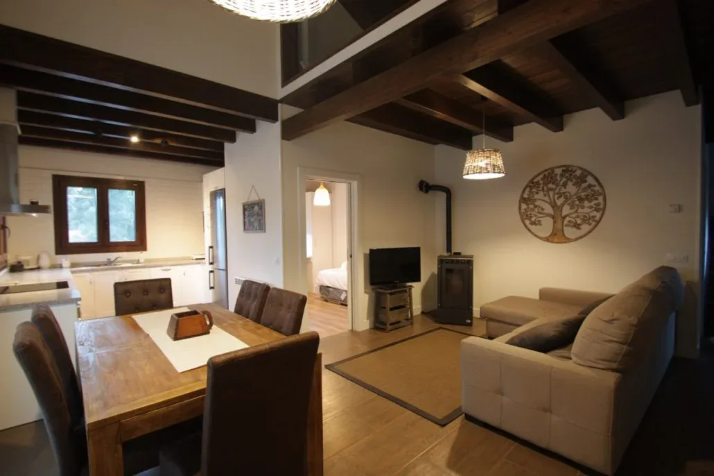 Living and dining area