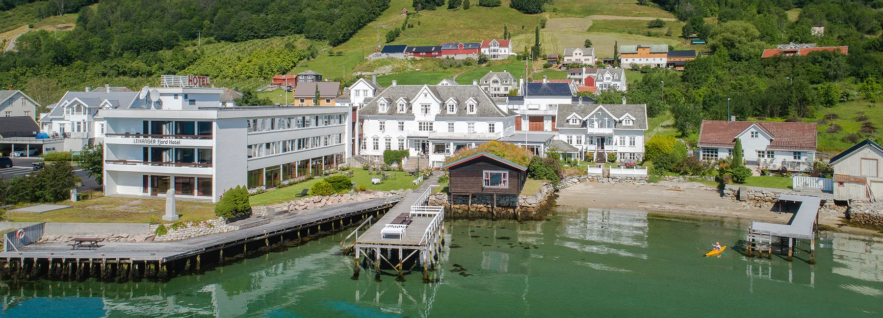 Leikanger Fjordhotel by the Sognefjord