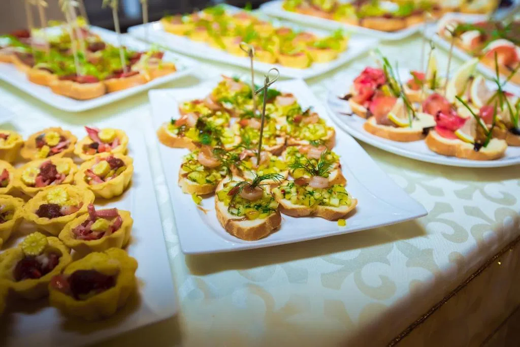 Restaurant food