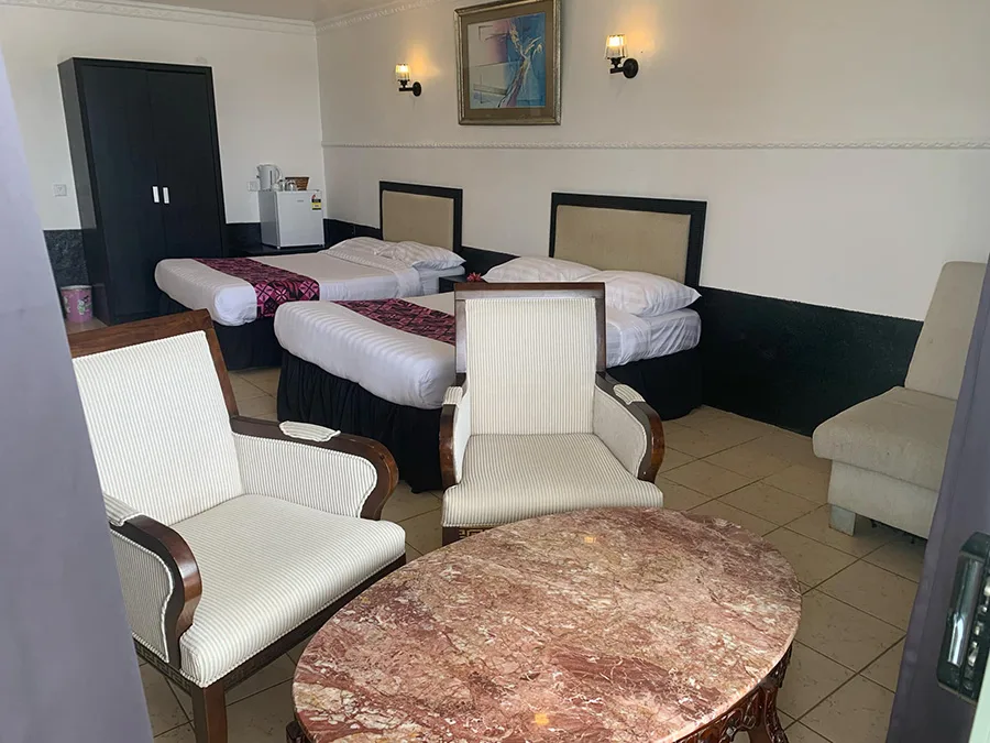 Vista del hotel
