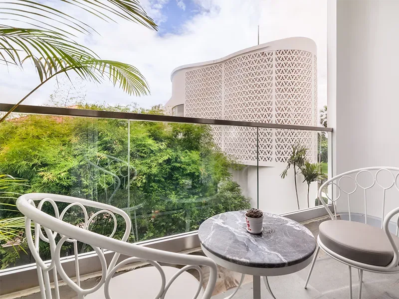 Disfruta de una habitación boutique orientada hacia el amanecer