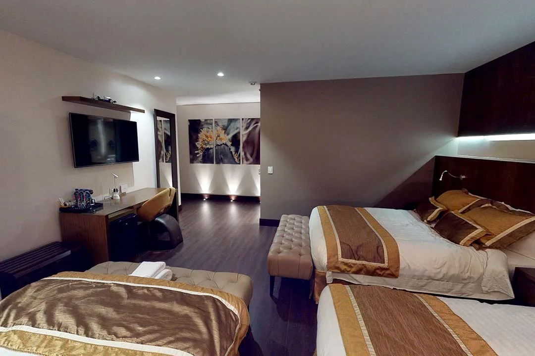Habitación triple de lujo