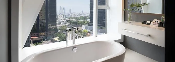 Baño de la habitación Deluxe Mode