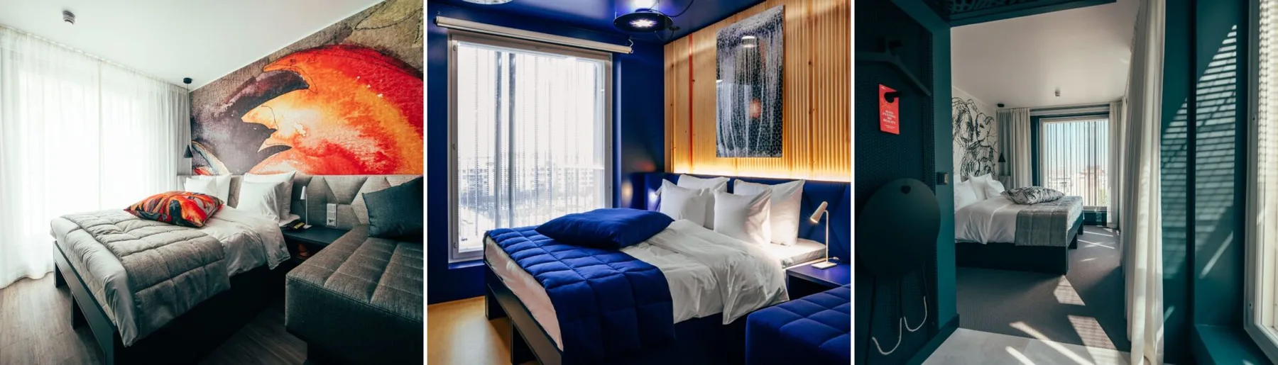 Banner de categorías de habitaciones del Hotel AX