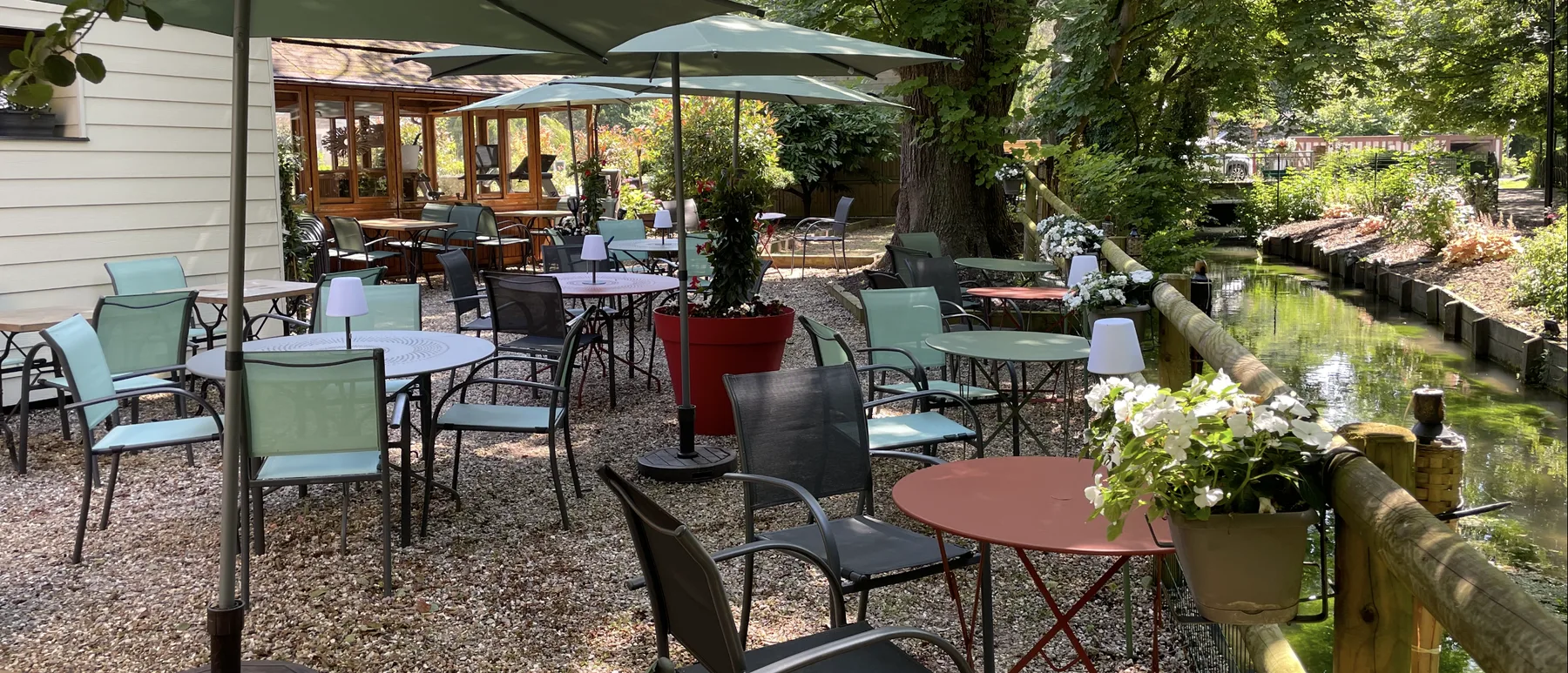 Terrace beside the Calonne