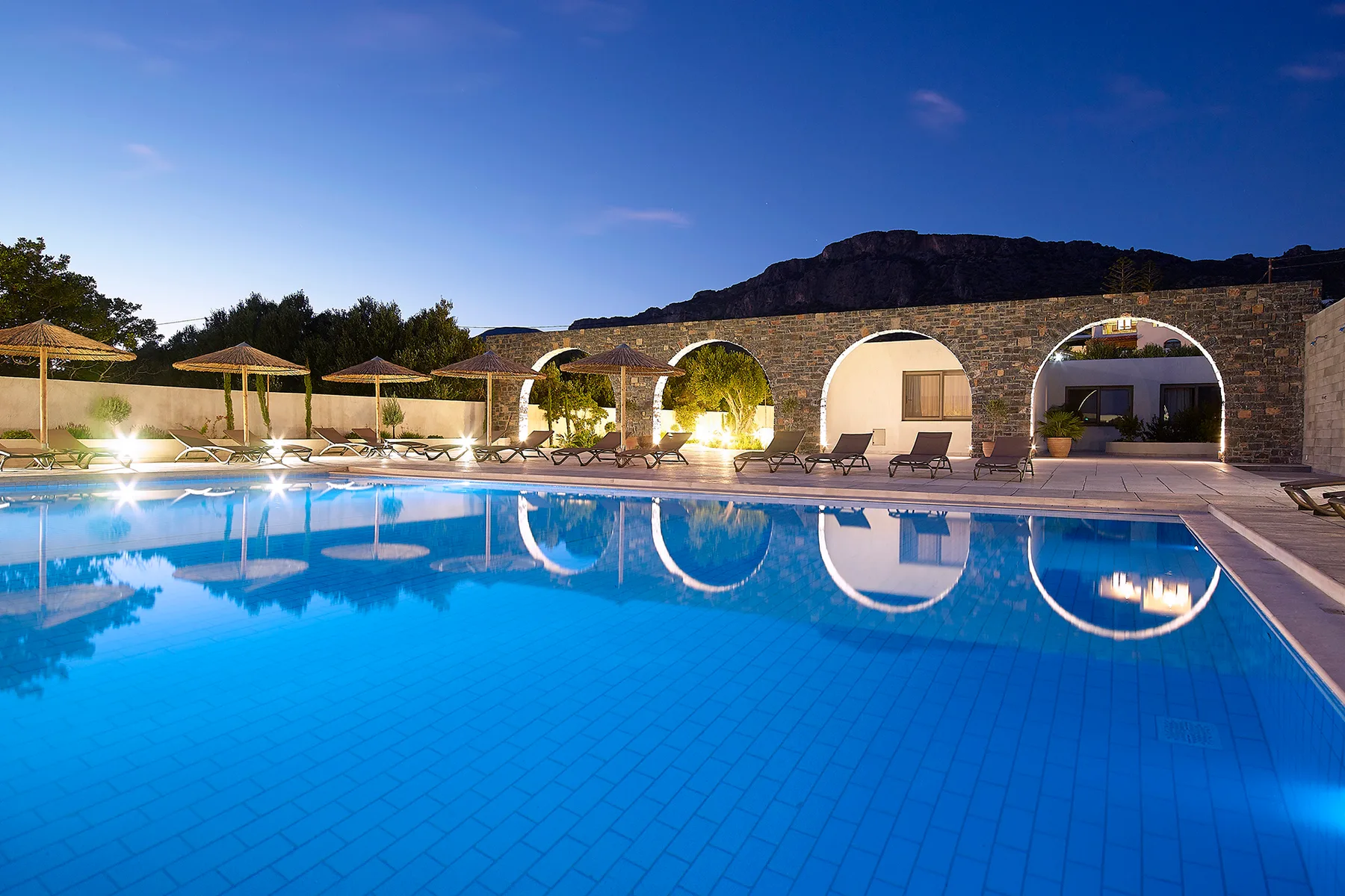 Piscina del hotel