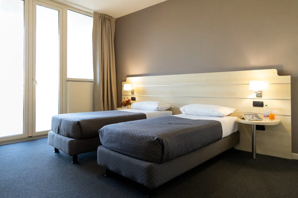 Habitación del Hotel Giallo Parma