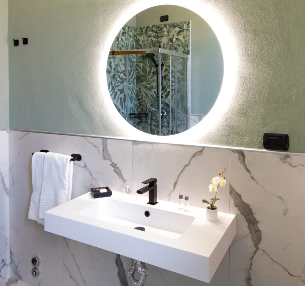 Habitación del Hotel Giallo Parma