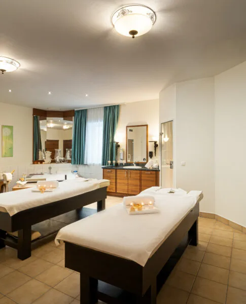 Spa massage area