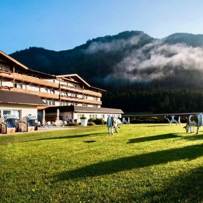 Hotel in summer