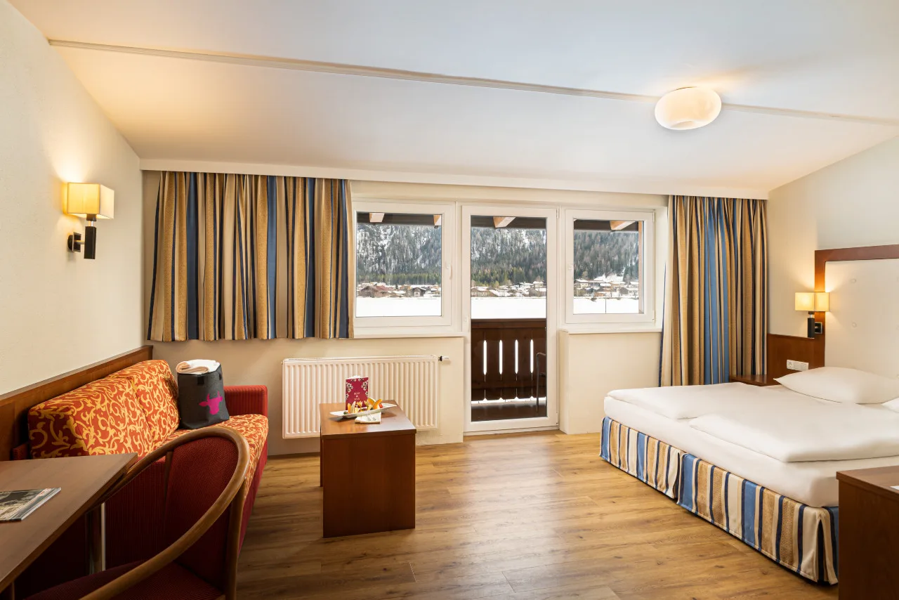 Standard double-room interior