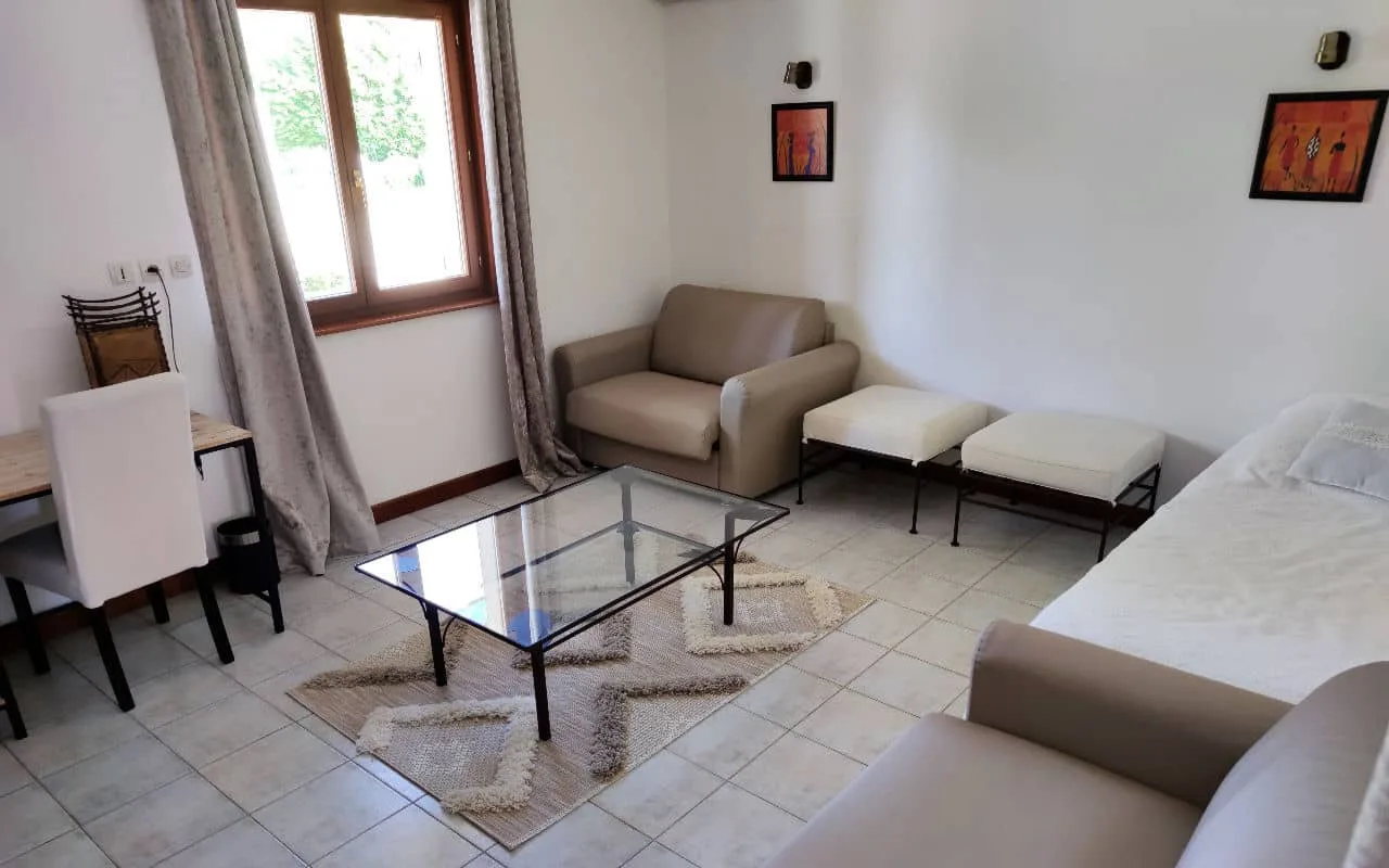 Suite Jardín, con capacidad para hasta 5 personas