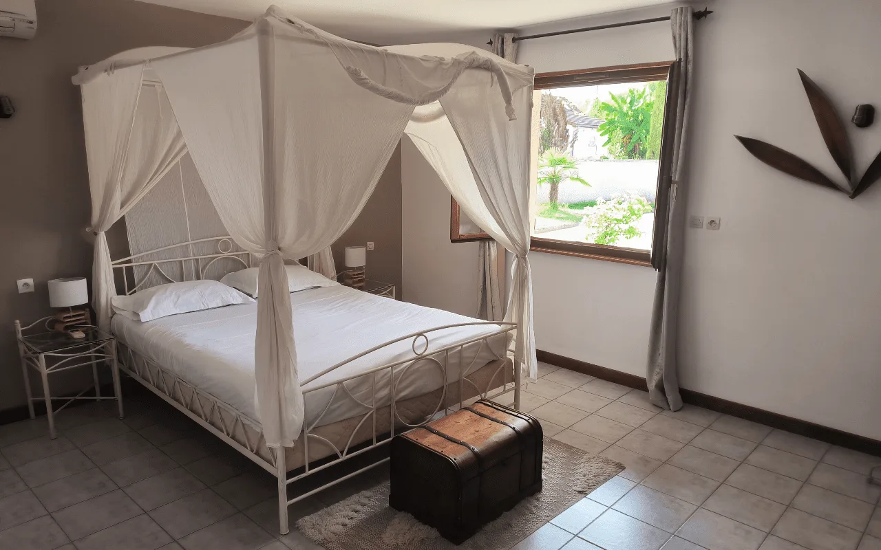 Suite Jardín, con capacidad para hasta 5 personas