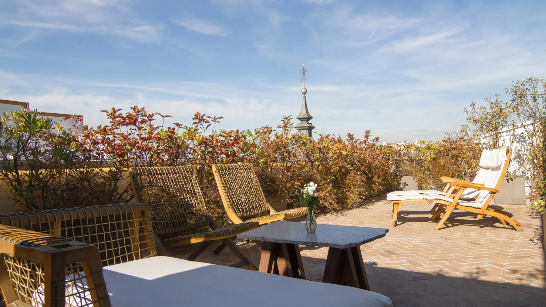 Penthouse room with terrace