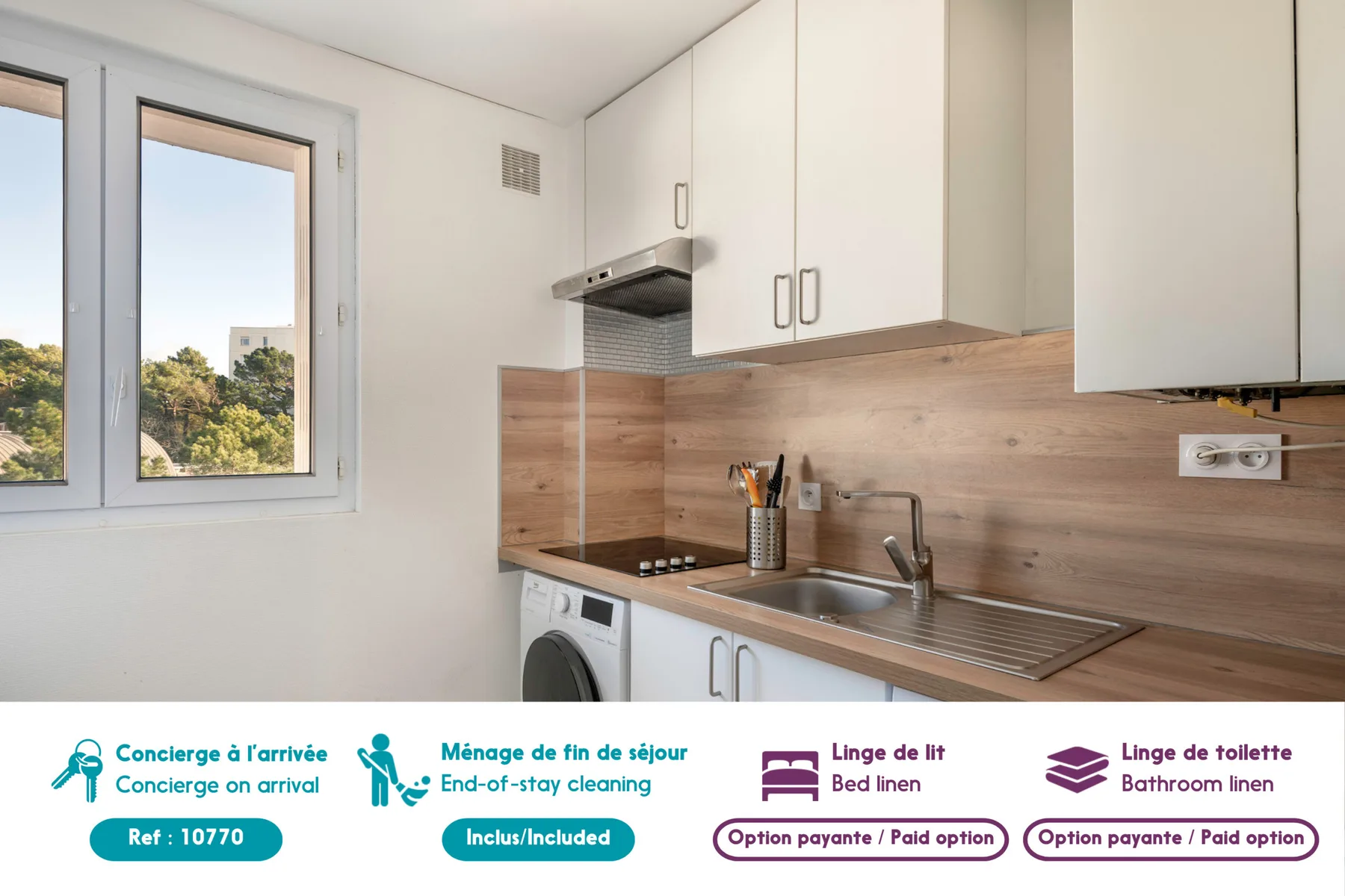 Foto de la galería del alojamiento Bonito apartamento - a 400 m de la playa de La Baule.