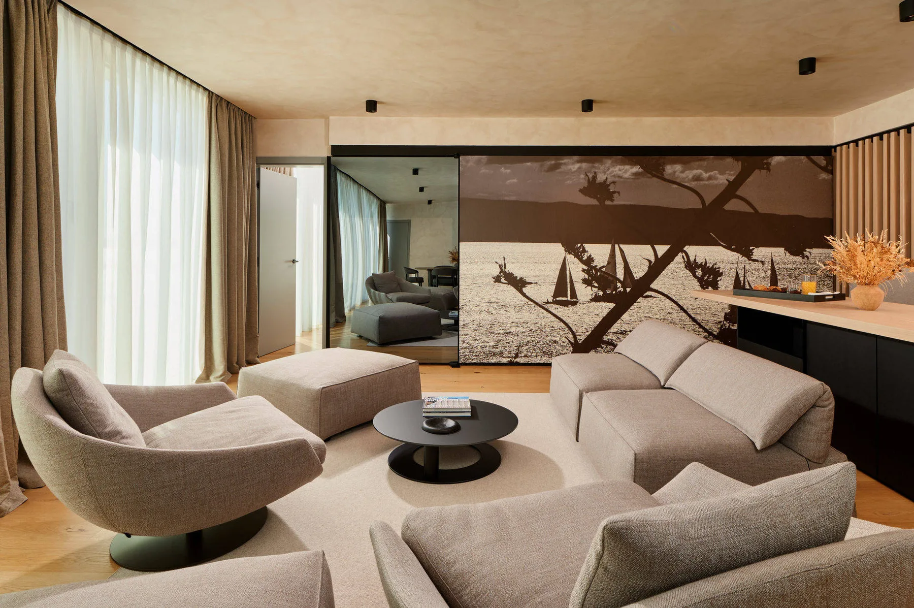 Hotel room or suite