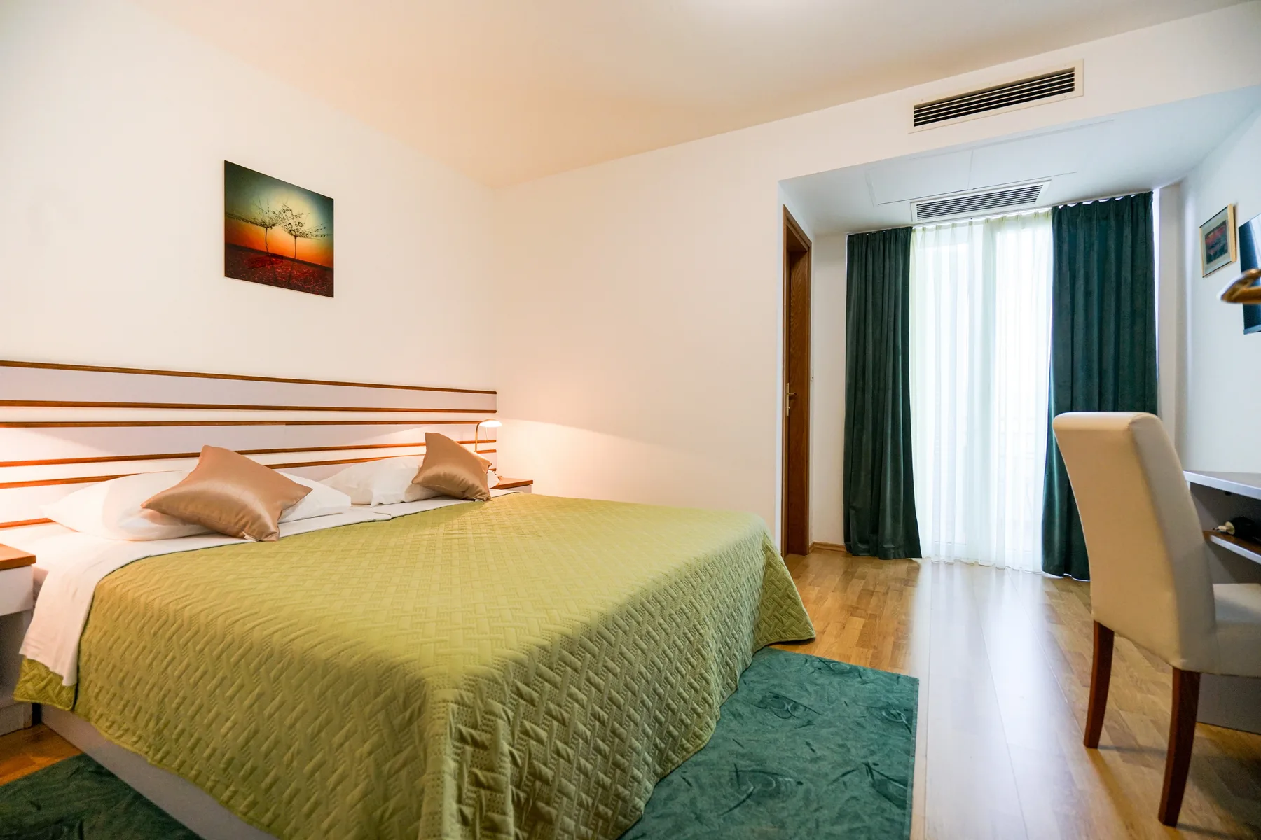 Foto de la habitación estándar del Hotel Belvedere
