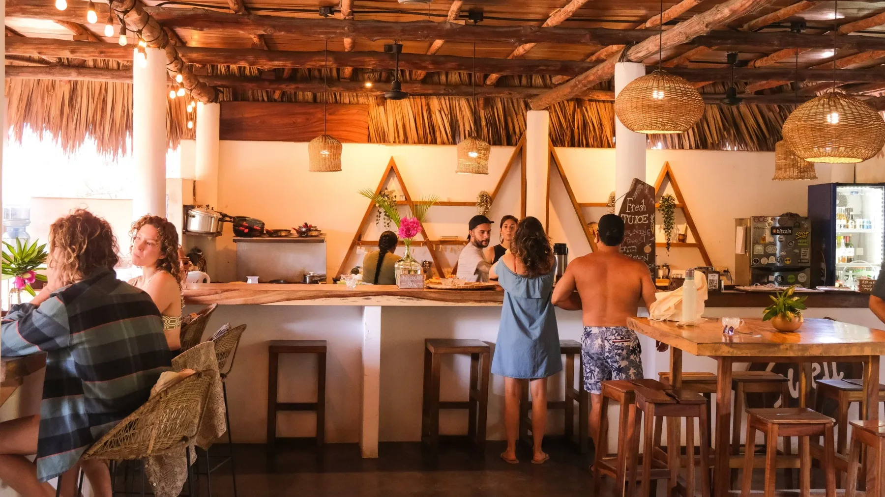 Restaurant and bar