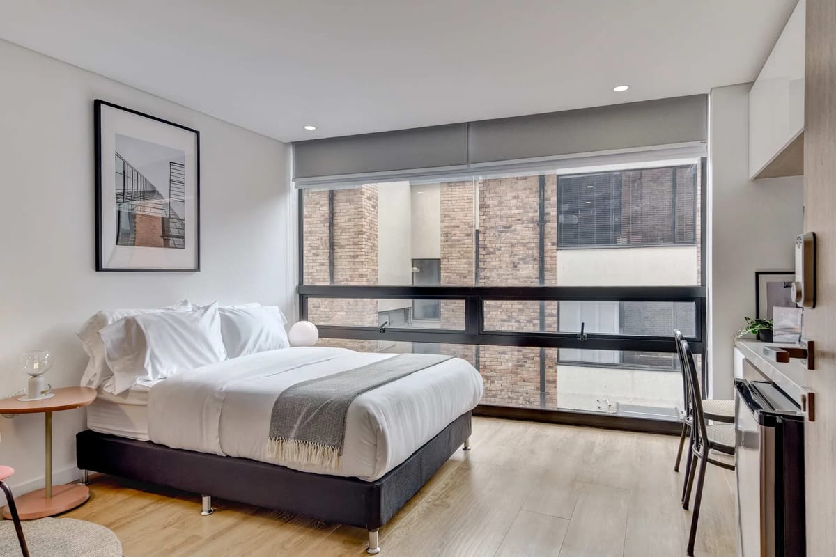 Deluxe Loft in Bogota w/ Gym