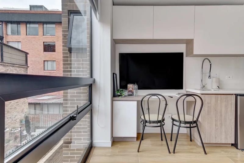 Deluxe Loft in Bogota w/ Gym