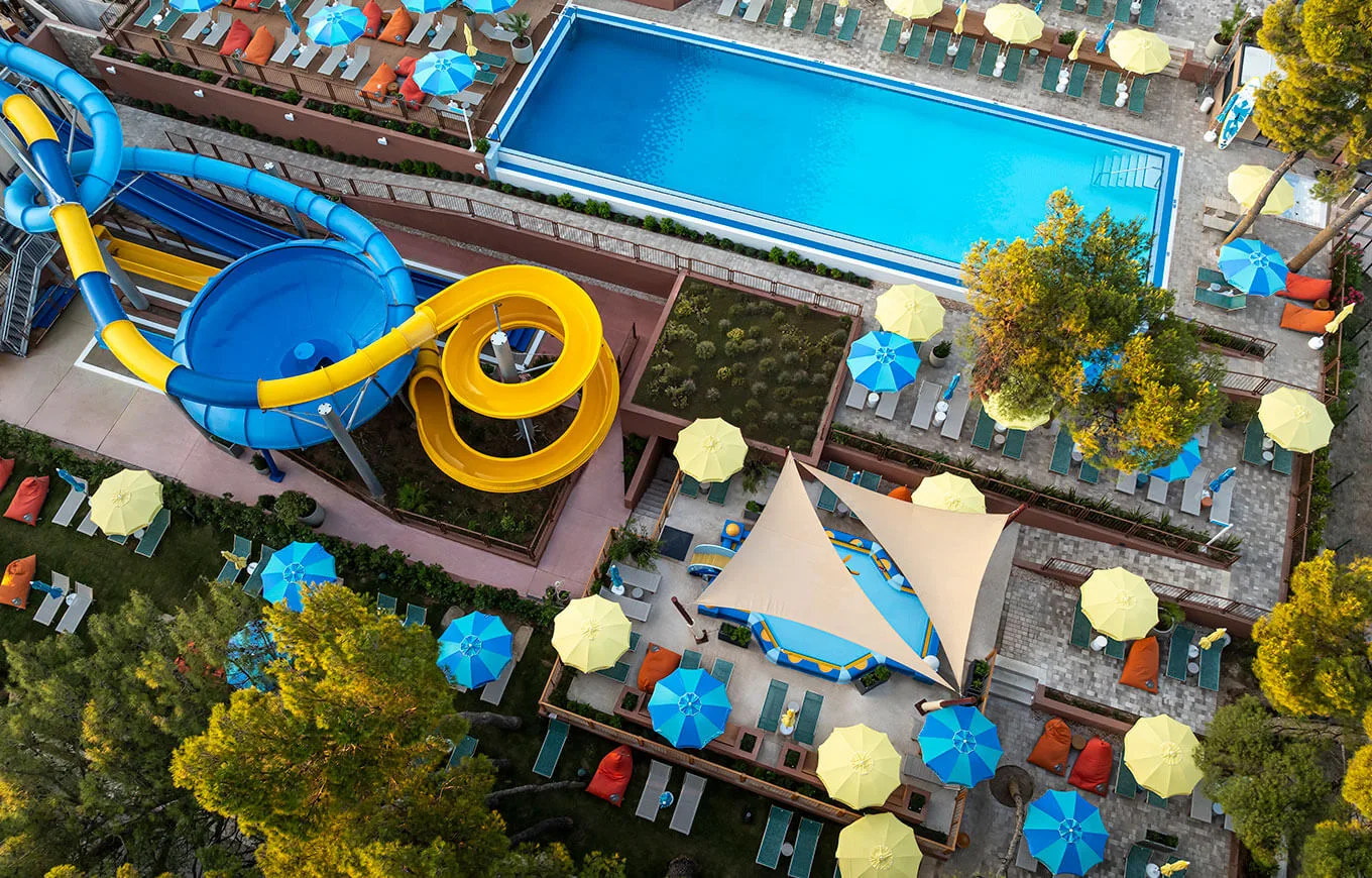 Zona de piscina