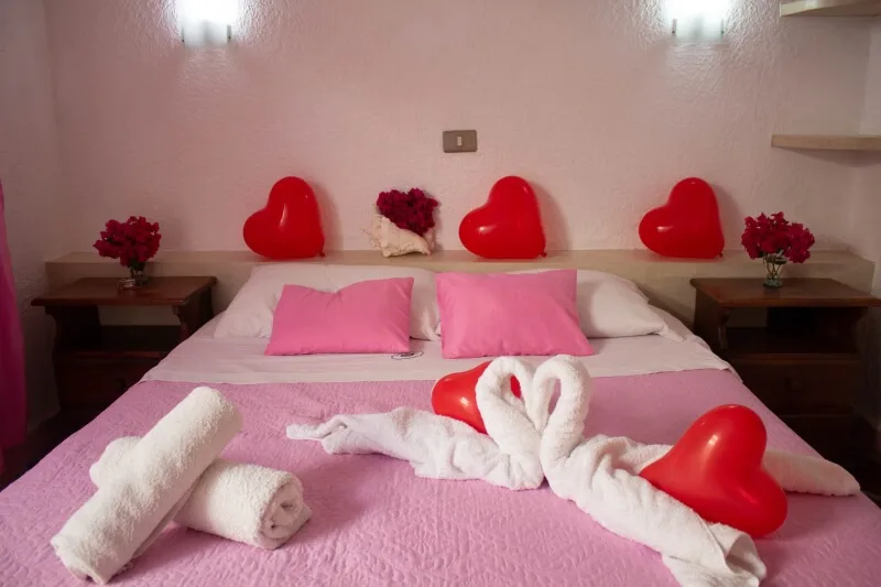 Guest room at Posada Macondo