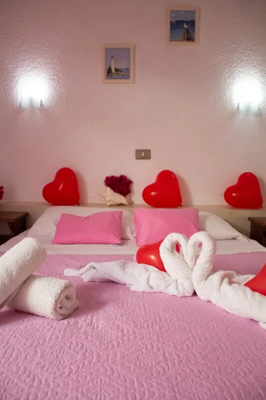 Guest room at Posada Macondo