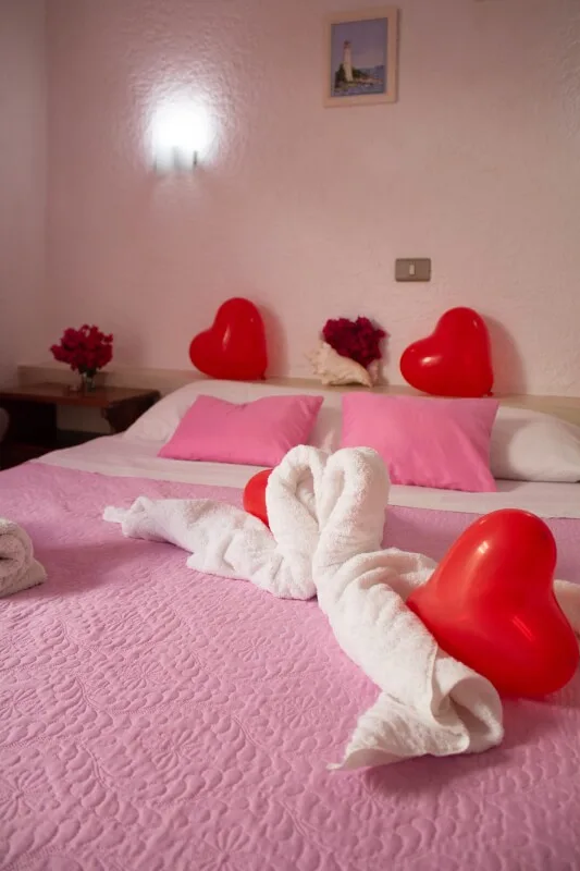 Guest room at Posada Macondo
