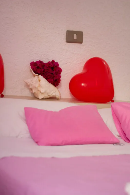 Guest room at Posada Macondo