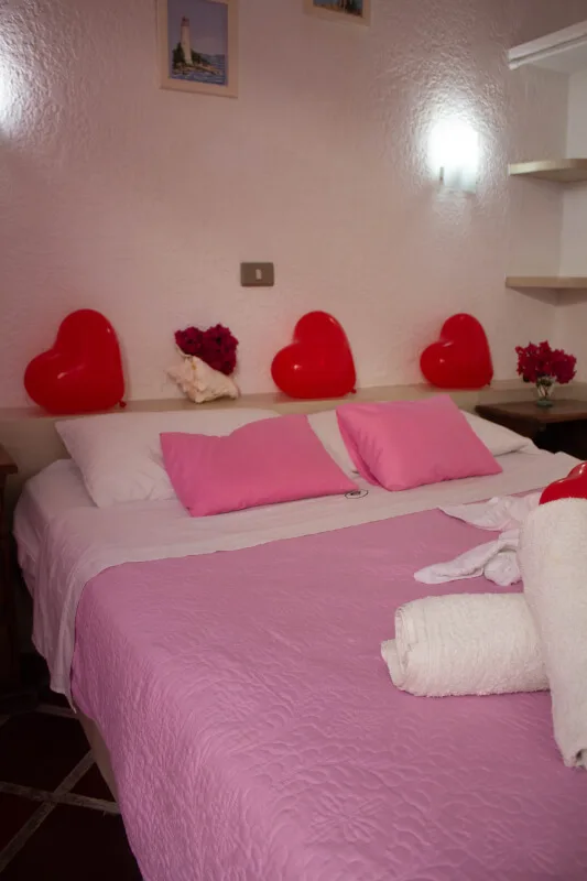 Guest room at Posada Macondo