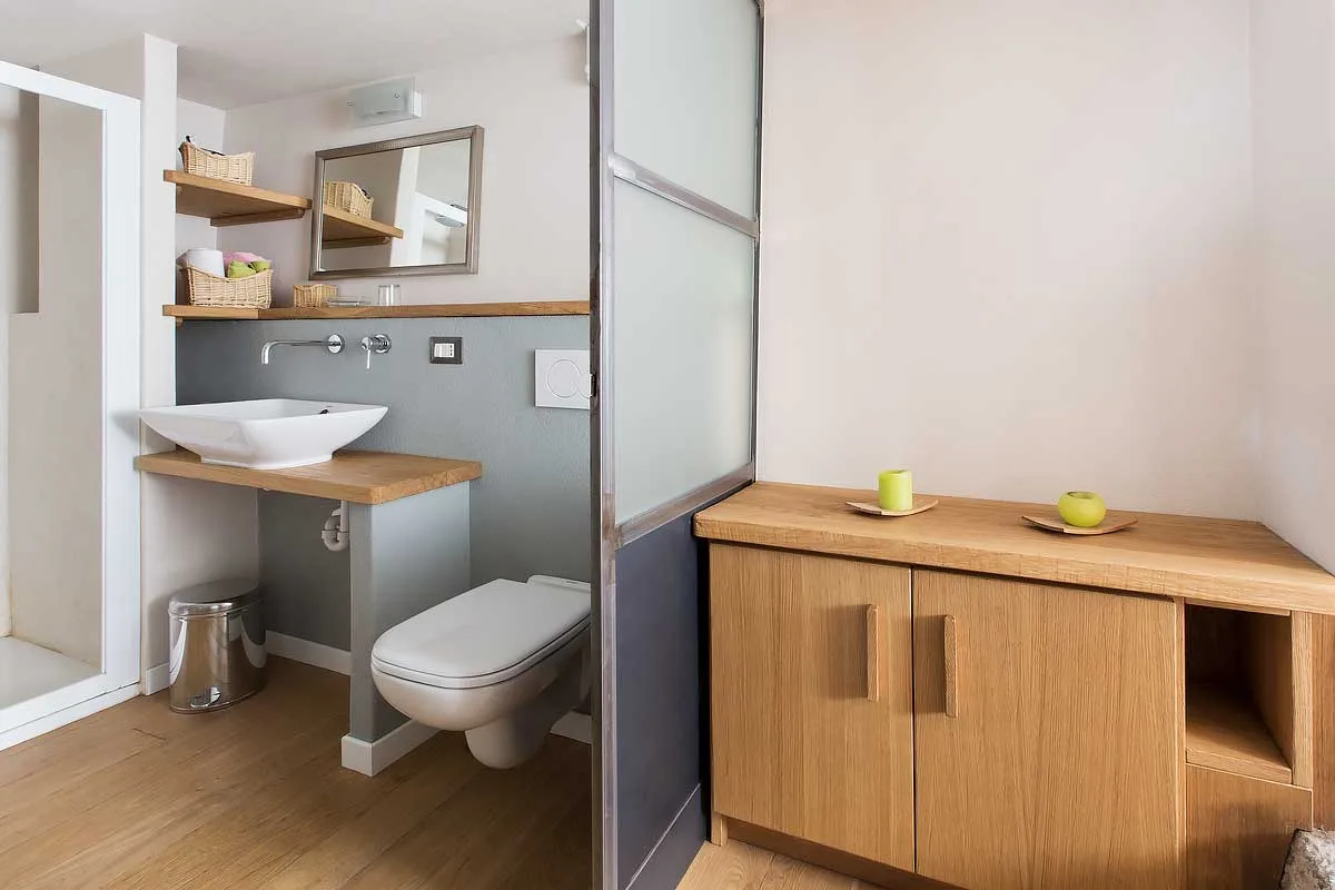 Ca Bregaglia Via Bregaglia apartment bathroom