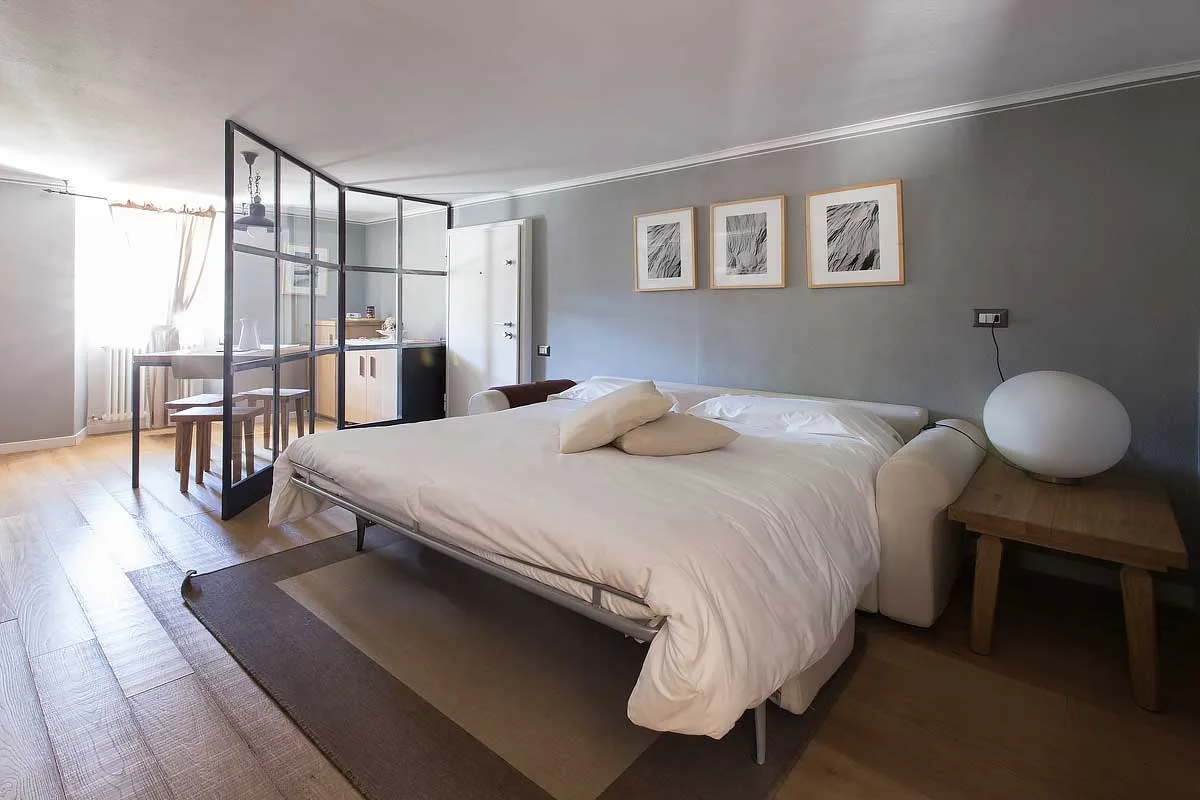 Ca Bregaglia Via Bregaglia apartment double bed