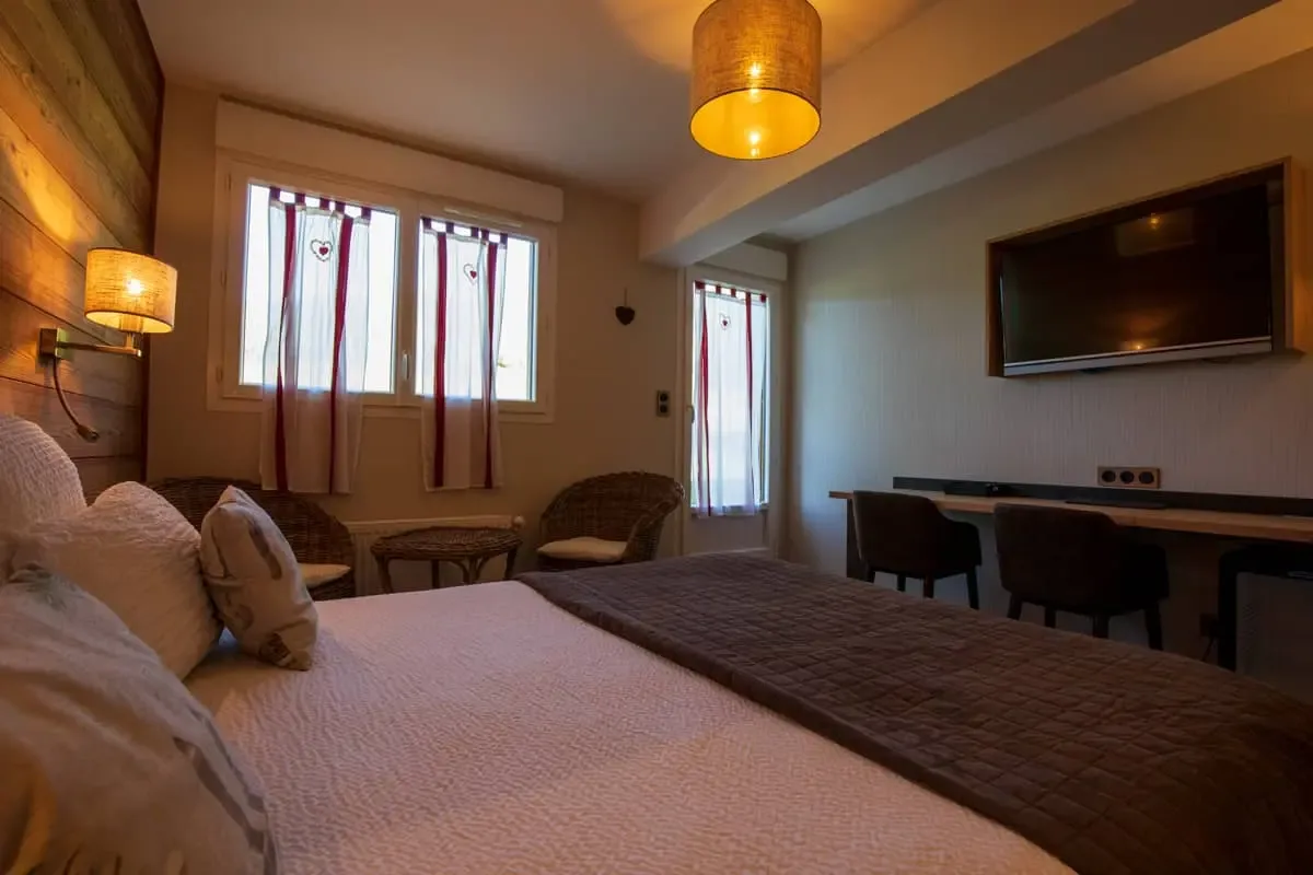 Grand comfort double room at Le Vernay