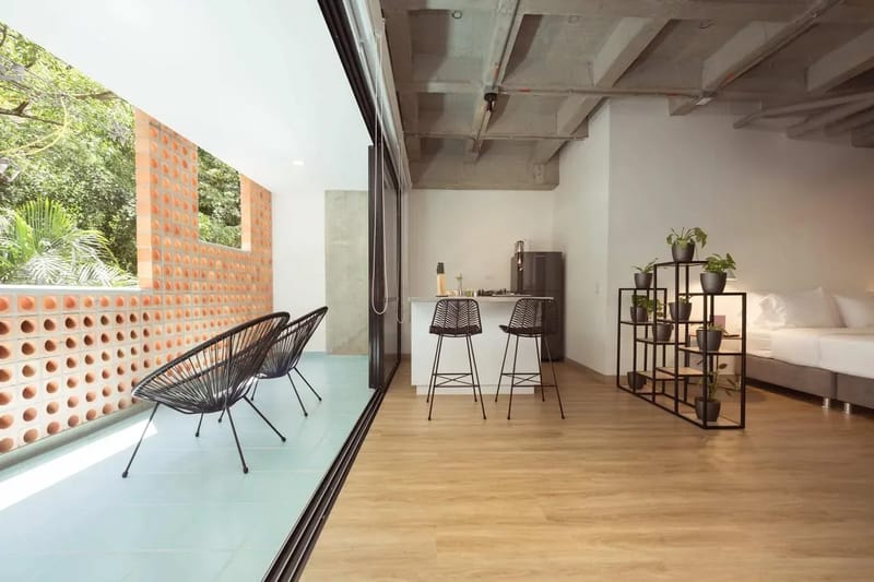 Elegant Loft in Laureles w/ Private Balcony