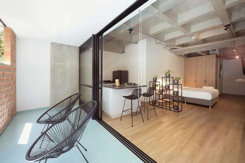 Elegant Loft in Laureles w/ Private Balcony