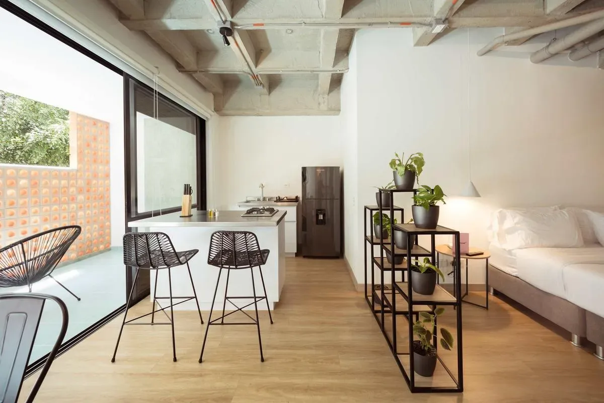 Elegant Loft in Laureles w/ Private Balcony