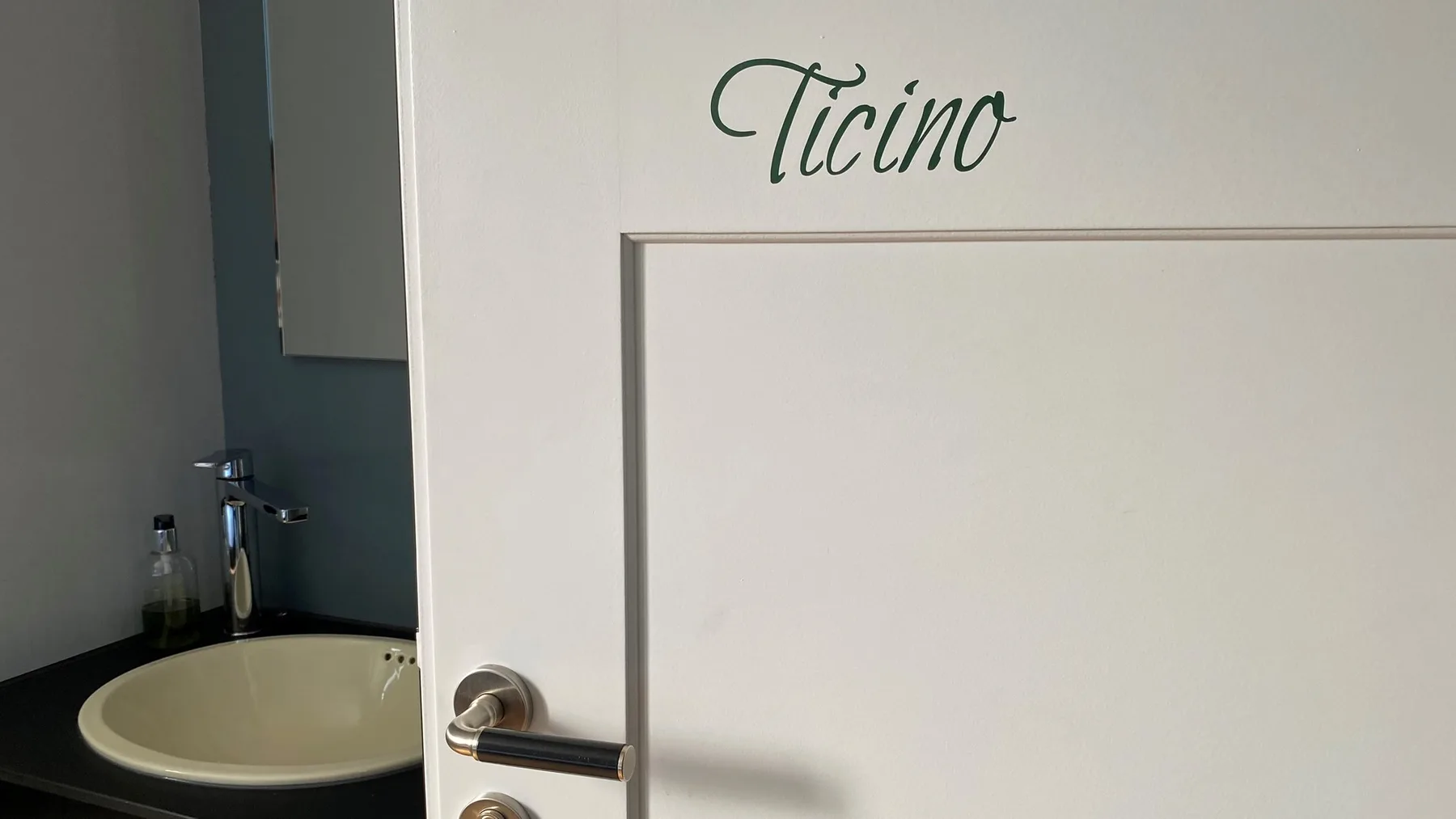 Ticino room entrance