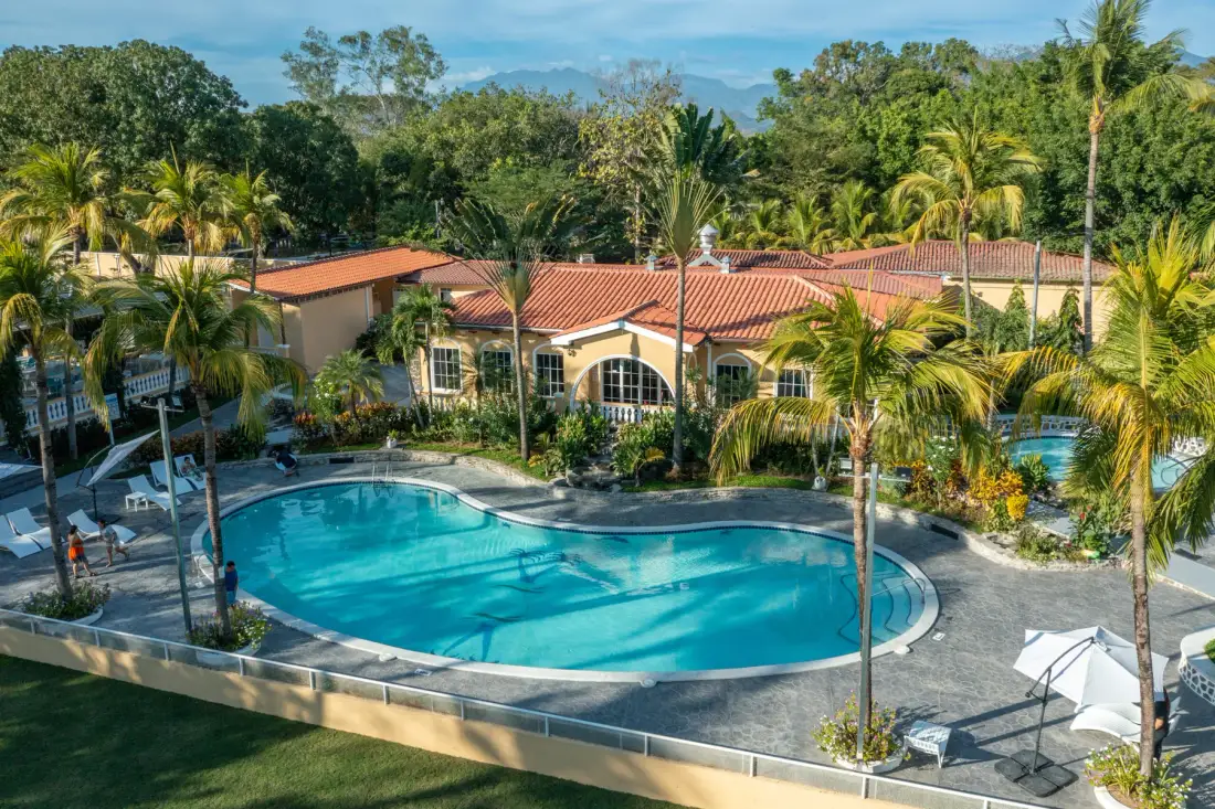 Resort aerial view