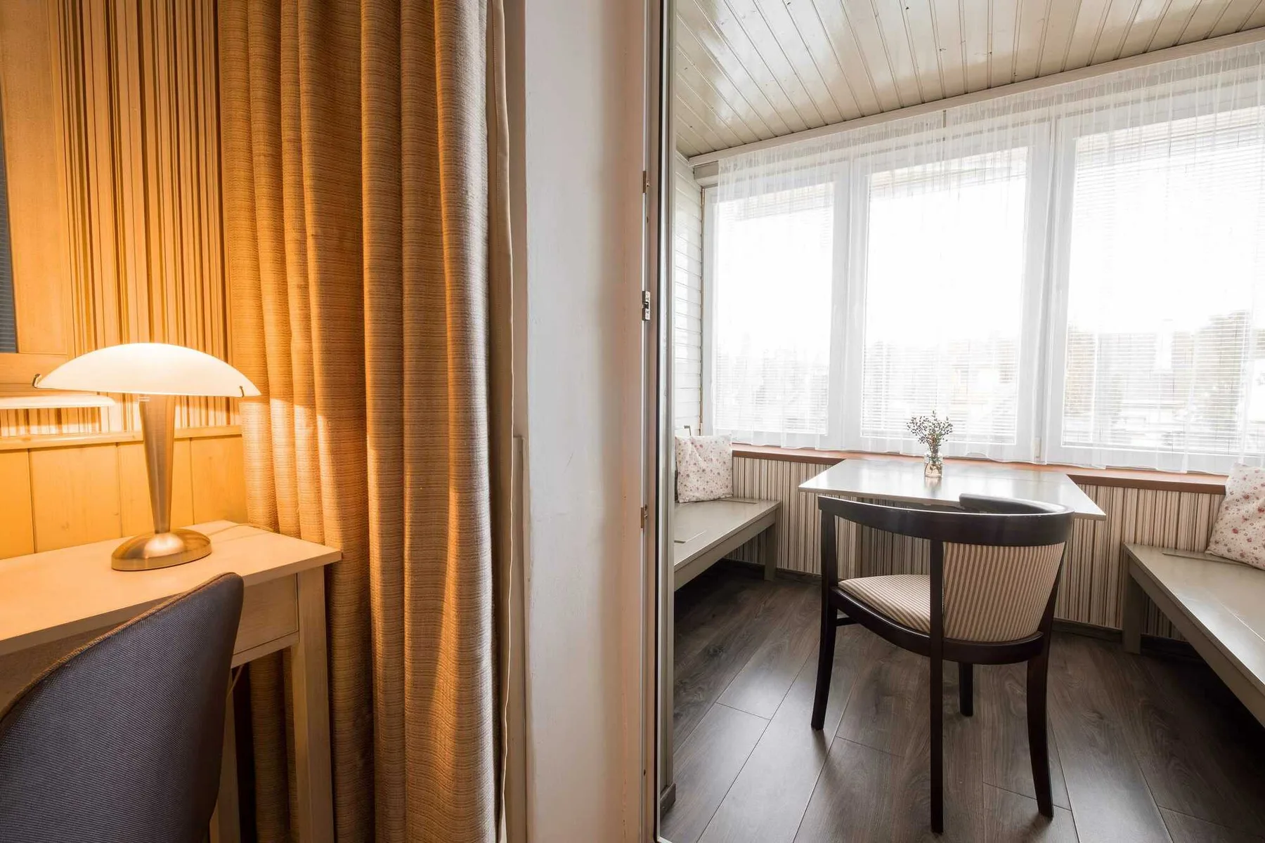 Foto de una habitación del Hotel Maxant