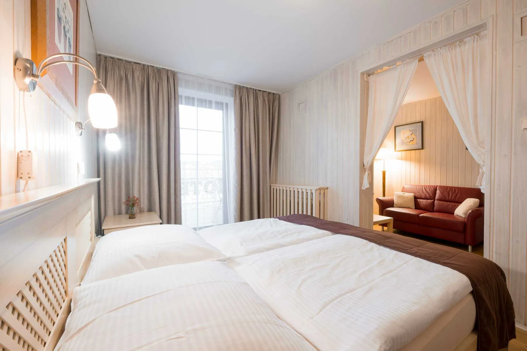Foto de una habitación del Hotel Maxant