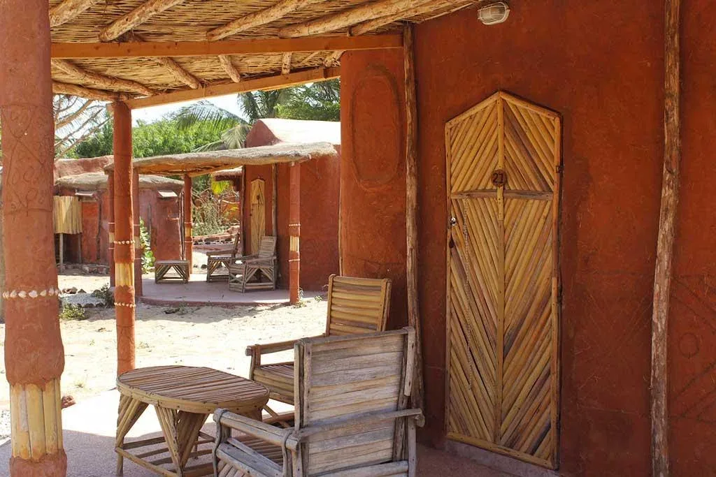 Room at the Ecolodge de Palmarin