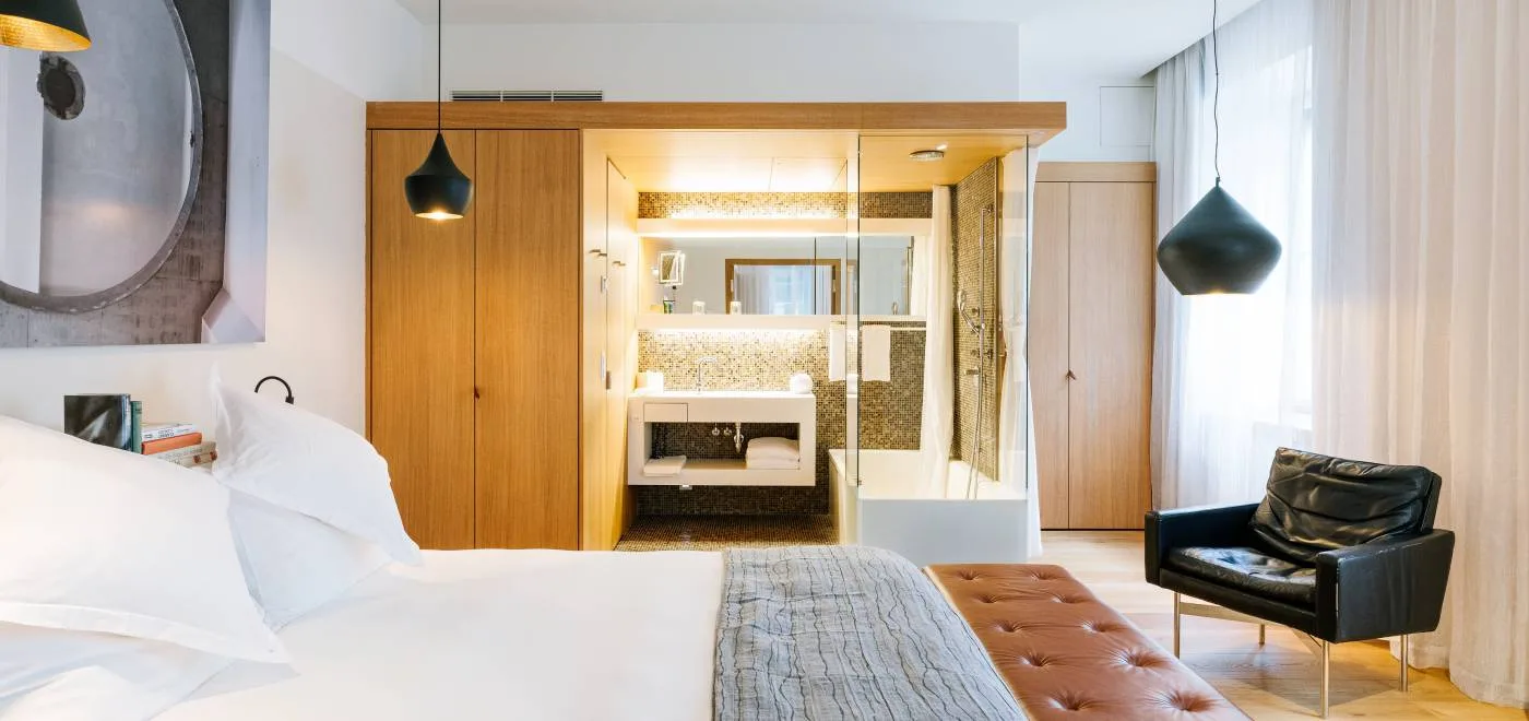 Habitación doble en el B2 Boutique Hotel de Zúrich