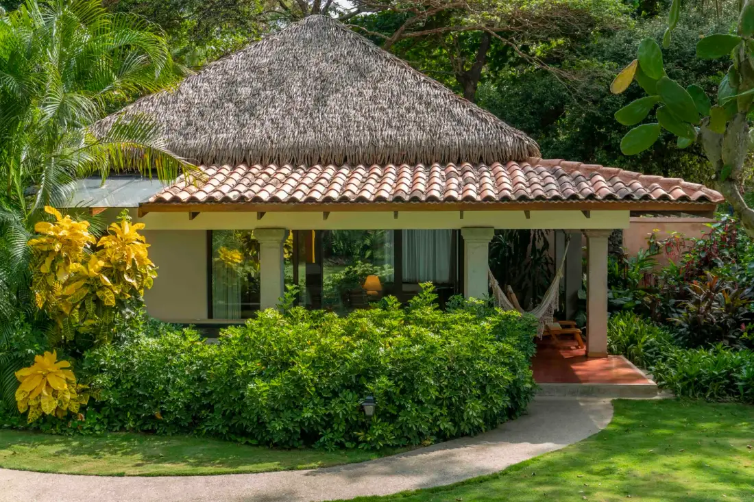 Bungaló frente a la playa