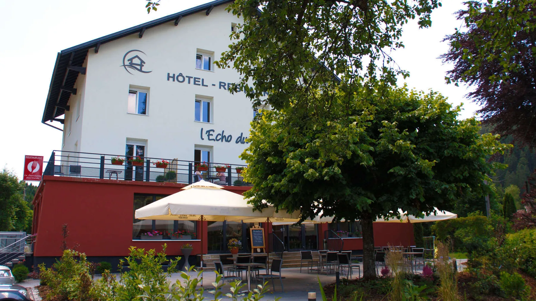 Terraza del hotel