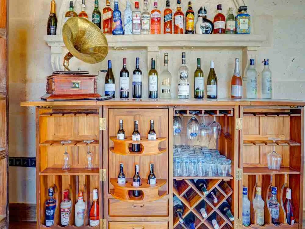 Interior bar area
