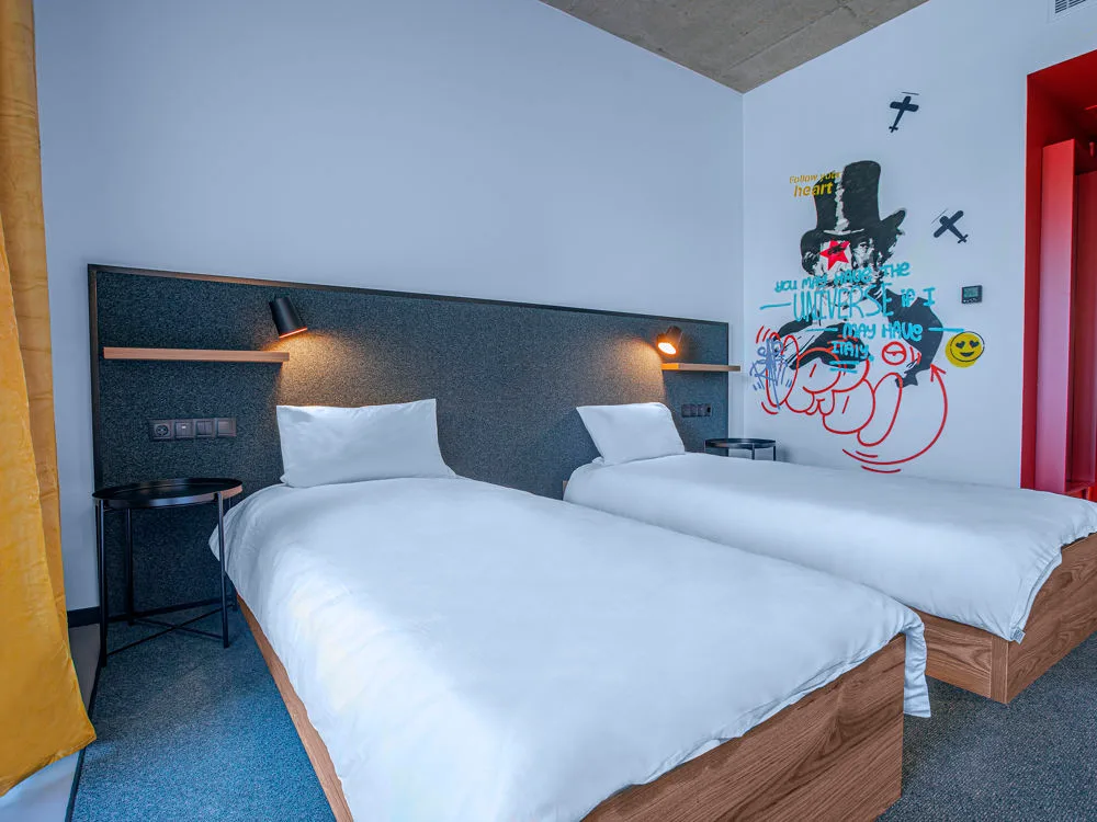 Habitación estándar con dos camas individuales